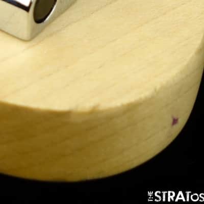Fender Birdseye Maple & Rosewood Telecaster NECK & TUNERS Tele Guitar Abalone image 7
