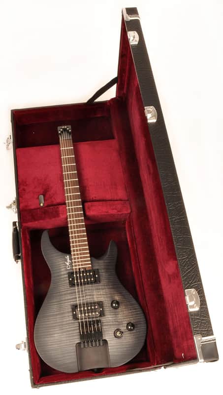 Douglas EGC-400 HD Black / Burgundy Headless Guitar Case for STRANDBERG and similar image 1