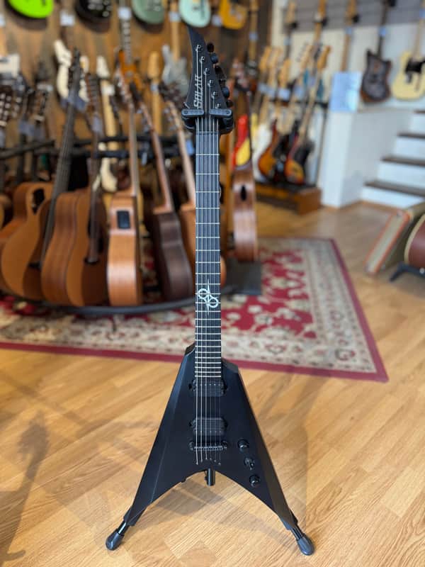 Solar Guitars V2.6C 2023 Matte Black (Signed by Ola Englund) image 1