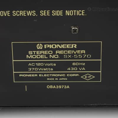 Pioneer SX-5570 Stereo Receiver (EU's version of Pioneer SX950)-Restored-1-Year Warranty image 16
