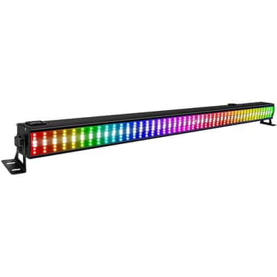 Led Wash Light Bar For Party - 100W 288Leds Rgbw Dmx Light Bar With Chasing Function Strobe Effect Pixel Light Bar Uplights For Wedding Church Nightclubs Dj Events Stage Lighting image 1