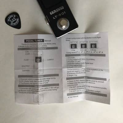 GGBOiped LT-901 Mini Tuner Pedal 2025 - Black image 9