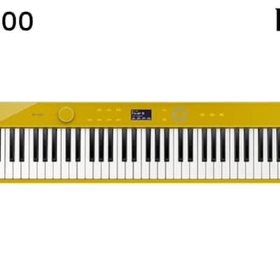 Casio Privia PX-S7000 88 Keys Digital Piano Yellow Mustard