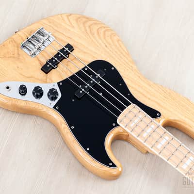 2022 Fender Traditional II ‘70s Jazz Bass Natural Ash Near-Mint w/ Hangtag, Japan MIJ image 9