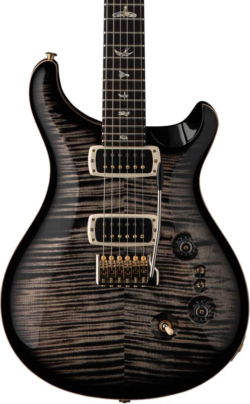 PRS Custom 24-08 10-Top Electric Guitar - Charcoal Burst/Charcoal image 1