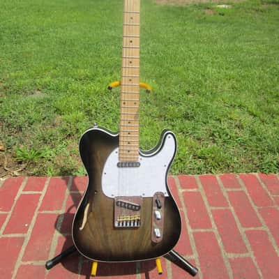 G&L Tribute Limited Edition ASAT Classic Semi-Hollow - Blackburst, Binding - 1 of 96 image 1