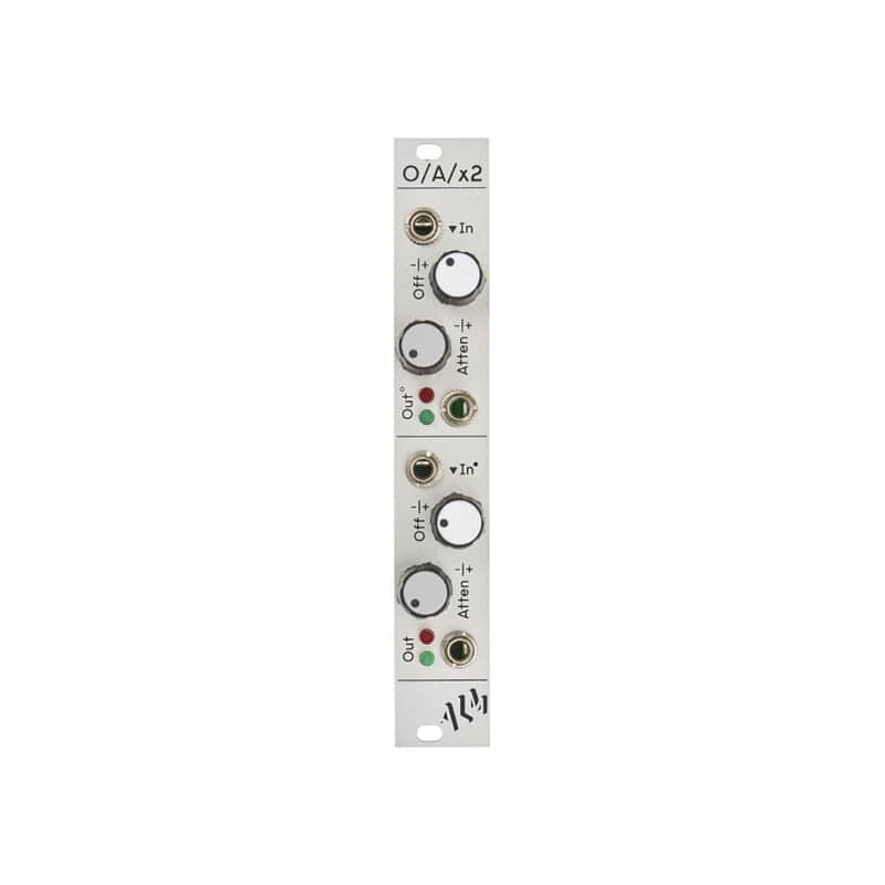 ALM Busy Circuits O/A/x2 Eurorack Attenuverter/Utility Module (ALM010) image 1