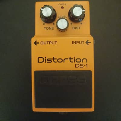 Boss DS-1 Distortion Black Label 1987 Made in Japan Vintage Guitar