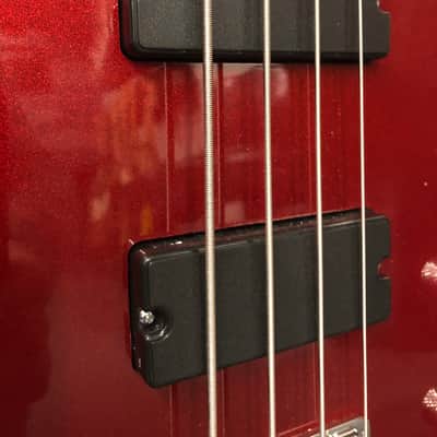 Custom Build - Birdsong Designed T Bass - Short Scale - Candy Apple Red image 3
