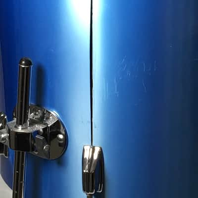 Rogers Xp8 1970's Blue Floor Tom 16x16 image 3