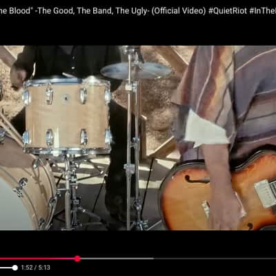Frankie Banali's Quiet Riot, Ludwig / Sabian Complete "In The Blood" Drum Set. Signed! image 14