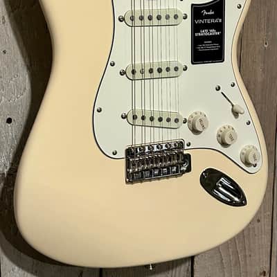 2026 Fender Vintera III Late '60s Stratocaster, Olympic White, Help Support Brick & Mortar Music Shops  In Stock image 3