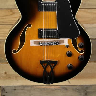 Ibanez AF75 Hollowbody Guitar Vintage  Sunburst image 2