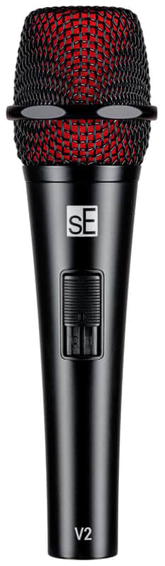Se Electronics V2 SWITCH Dynamic Handheld Microphone Supercardioid Vocal Mic image 1