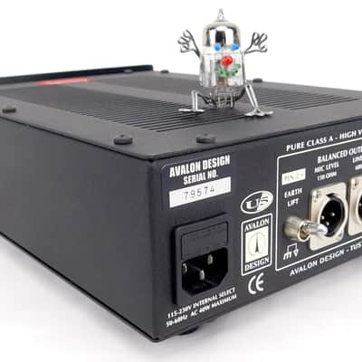 Avalon U5 Mono Black Instrument & DI Preamp +Neuwertig +OVP+ 1,5
