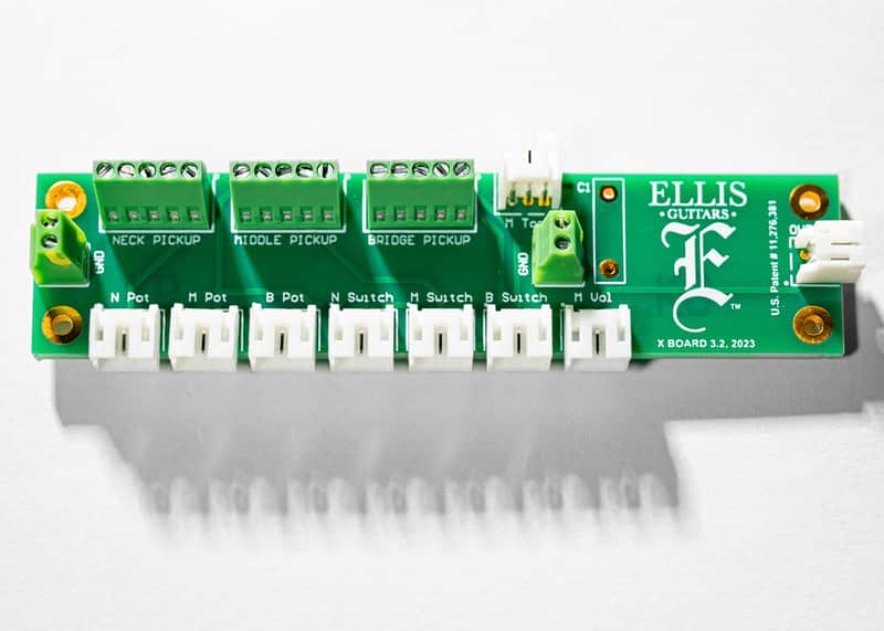 Ellis Guitars - X Series Pickup Blending System - Guitar - 3 Pickups image 1