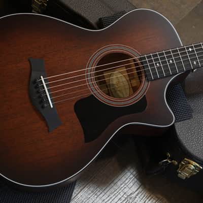 Minty! 2017 Taylor 322ce 12-Fret Tasmanian Blackwood Acoustic Guitar Natural + OHSC image 2