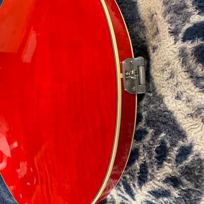 Eastman T486B-RD Thinline Archtop with Bigsby 2015, Red, near mint w/OHSC image 18