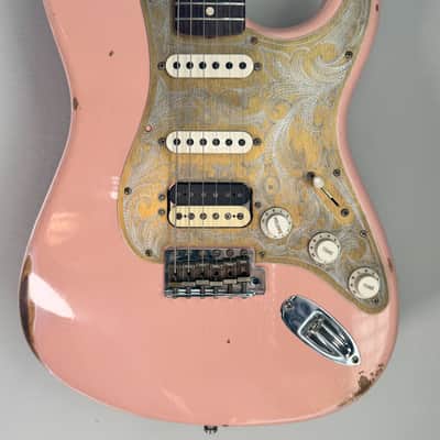 Fender Custom Shop Limited Edition Tyler Bryant “Pinky” Stratocaster Relic image 2