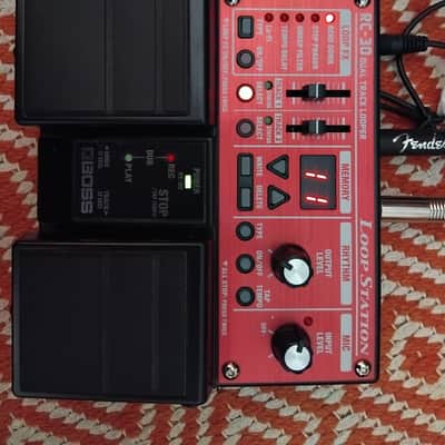 Boss RC-30 Loop Station 2011 - Present - Red image 1