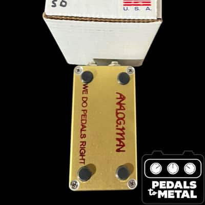 Analogman Sun Face RCA Germanium Fuzz with Sun Dial Knob SD 2018 - Gold X16797 image 11