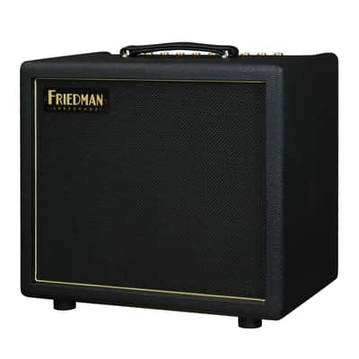 Friedman Jose Arredondo 20W 1x12 Combo Guitar Amplifier - Black/Gold Piping image 2