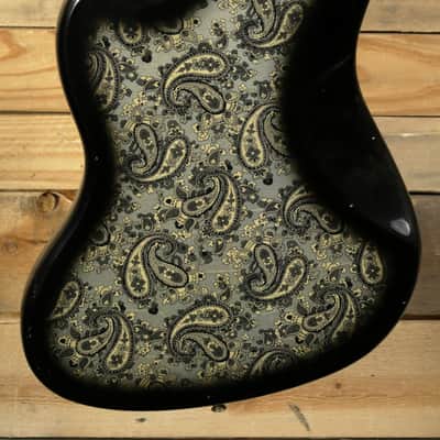 Fender Limited Edition Custom Shop 250K Jazzmaster Journeyman Relic Aged Black Paisley w/ Case image 3