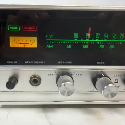 Sansui 800 Vintage Stereo Receiver – New LED Lamps/No FM – Tested imagen 6