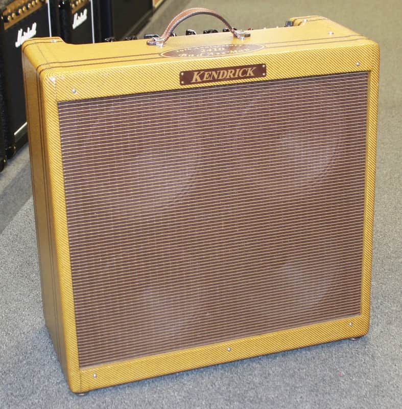Kendrick Amplifiers BadAss Man 2410, 20th Anniversary - 4x10 40/10/2.6 Watt Tweed Combo Amplifier image 1