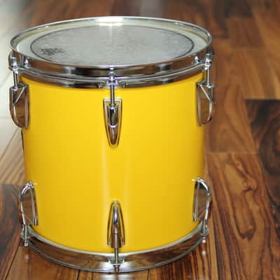 Yamaha TT810 Tour Custom Power 10x10" Rack Tom 1986 - 1990 - Mellow Yellow image 11