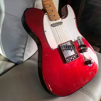 1966 Fender Telecaster Candy Apple Red Original image 11