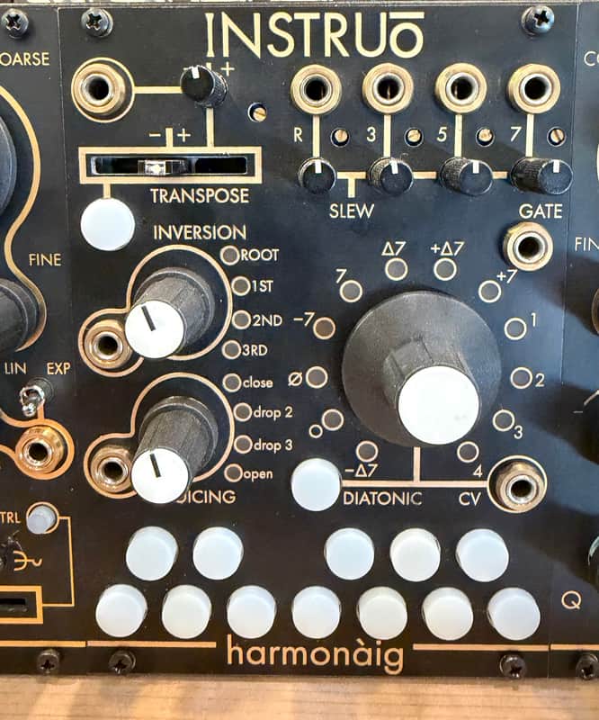 Instruo harmonaig Eurorack Synthesizer Module 2016 - Present - Black image 1