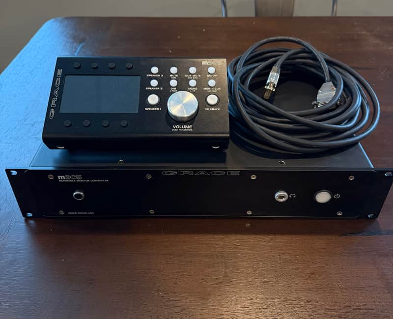 Grace Design Digital m905 Monitor Controller w/ Remote - Black image 1