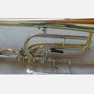 O'Malley Contrabass Trombone Key of F - clear lacquer image 3
