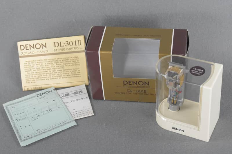 Denon DL-301 II Moving Coil Cartridge W/ Box In Excellent Condition image 1
