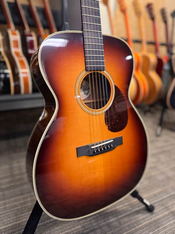 Collings OM2H SB Sunburst w/ Original Deluxe Hardshell Case + Demo Video image 1