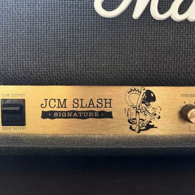 Marshall JCM Slash Signature 2555SL 2-Channel 100-Watt Guitar Amp Head 1996 - 1997 - Black image 2