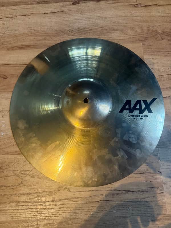 Sabian 16" AAX X-Plosion Crash Cymbal 2019 - Present - Brilliant image 1