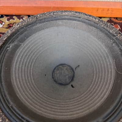 Vintage 1976 Celestion G12H Blackback 30w T1281 16ohm 12" Speaker 444 Cone 1970s image 5