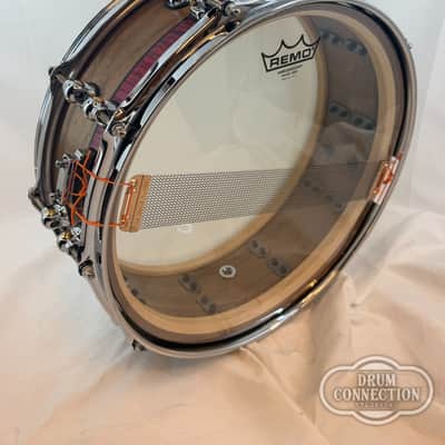 Pearl MUSIC CITY CUSTOM USA Solid Walnuts Snare Drum 14×5 #1013 image 3