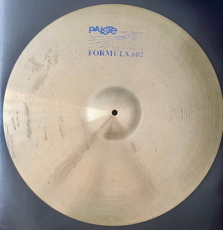 Paiste Formula 602 Medium 20 (1982 Blue Label) image 1