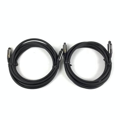 Audio Trak GLASS BLACK2 Optical Cable 3mx2 set TGHM image 5