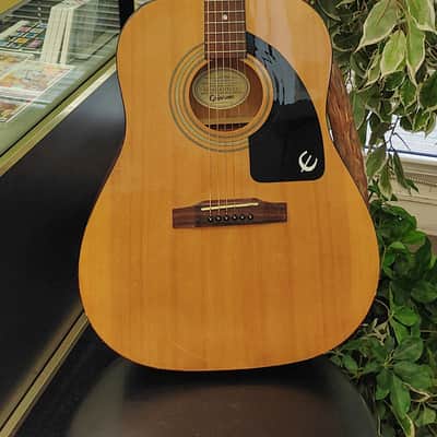 Epiphone AJ100 Advanced Jumbo Acoustic Guitar 2002 - 2011 - Natural image 1