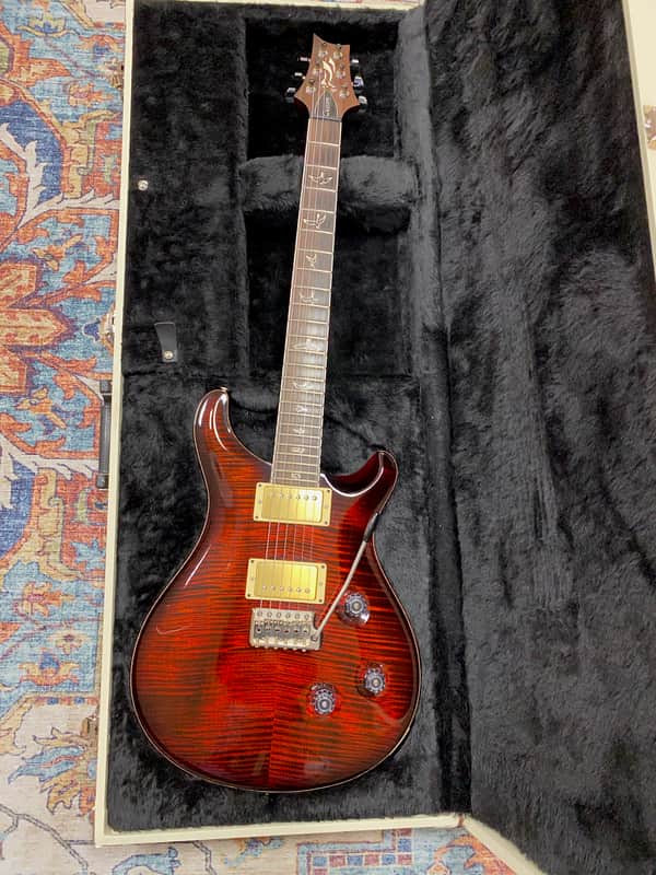 Paul Reed Smith 25th Anniversary Custom 24 10-Top Fire Red Burst image 1