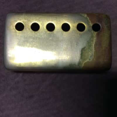 Gibson Humbucker cover 1960's Worn Gold true heavy relic image 1