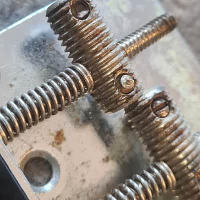 Pre CBS 1962 Fender Precision bass bridge also good for a Jazz 1960 1961 1963 1964 image 6