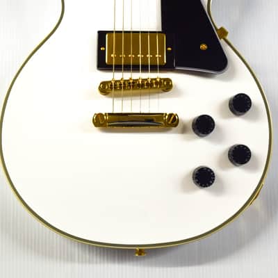 Epiphone "Inspired by Gibson Custom" Les Paul Custom - Alpine White image 3
