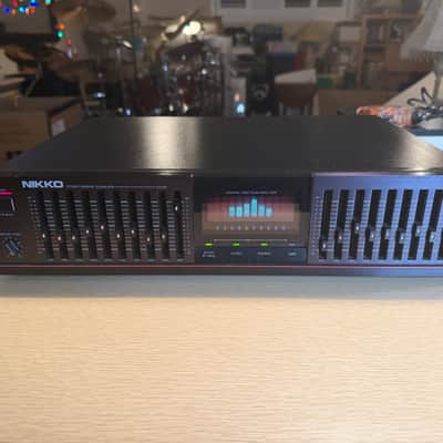 Vintage Nikko EQ100 Stereo Graphic Equalizer 10 Band Full Fresh Service Rare🔥 image 2