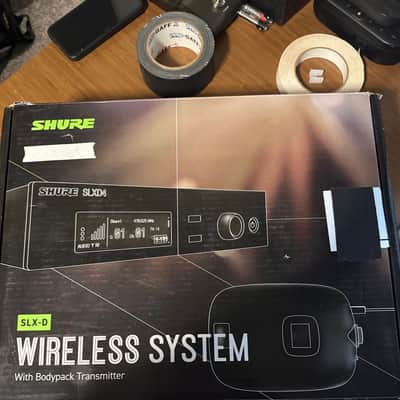 Shure SLXD14-G58 SLX-D Wireless Guitar System Band G58 - Guitar Cable Included image 2