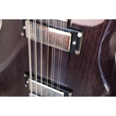 Washburn Wing Series Hawk 12 H12TB-U 12-String Electric Guitar – Trans Black – New image 20